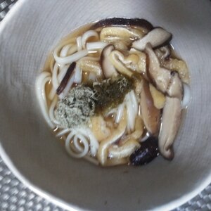 味付き揚げうどん